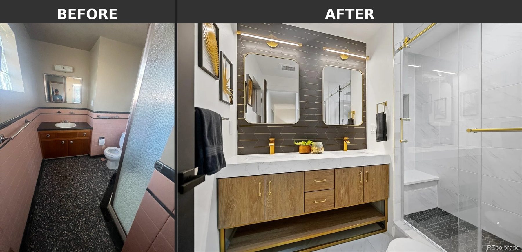 Kitchen Renovation — before and after